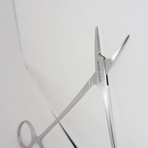 Needle Holder Baby Crile-Wood made in Germany with serrated tips