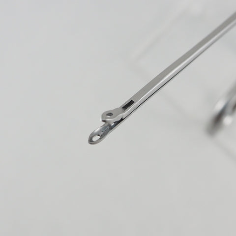 Top View of the straight tips of a weil blakesly forceps. Item number 7.06.26 made in Germany of German Stainless for BEAR-ENT