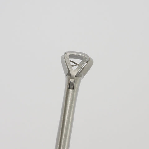 Melzer Adenoid Punch in 4 sizes - Triangular Punch w Basket - BEAR-ENT
