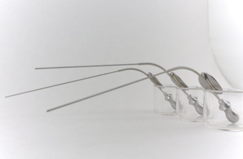 Comparison of different lengths and curves of the Baron Suction tubes we carry in stock