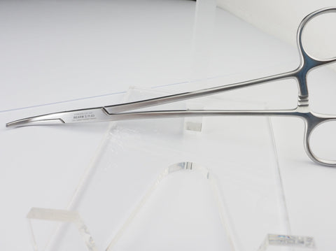Adson Hemostatic Forceps, 18.5cm, Curved