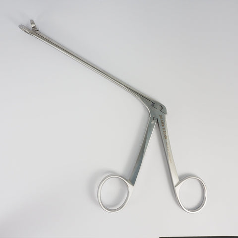 8.55.05 Side view of the Melzer Adenoid Punch with a round bite and basket made in Germany with German Stainless for BEAR-ENT