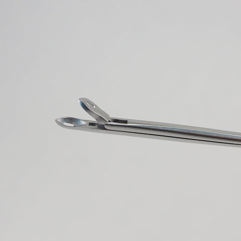 Weil Blakesley Forceps close up of straight tips. Used by otolaryngologists and ENT Offices and Surgical Centers