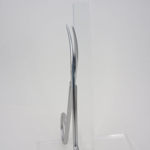 Baby Metzenbaum scissors that are used in delicate surgeries, the tips are curved