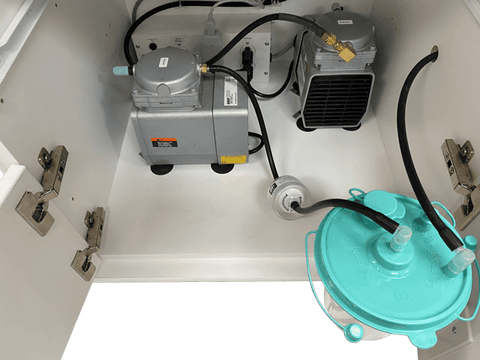 The MTI ULPA 250™ In-Line Evacuation Filter is designed to capture viruses (including COVID-19),  bacteria and other particulates from procedures to prevent them from entering into the ambient  environment. It uses an ULPA media to filter out 99.999% of airborne contaminants