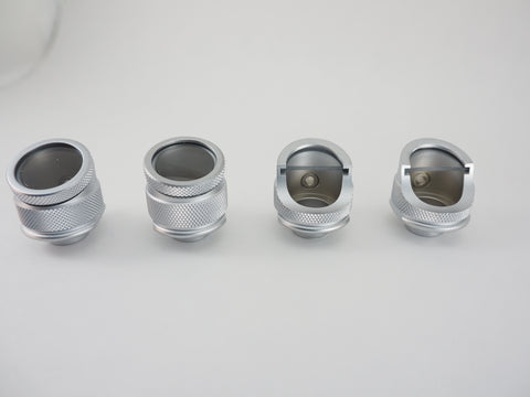 Another view of the four Breuning diagnostic head lenses.