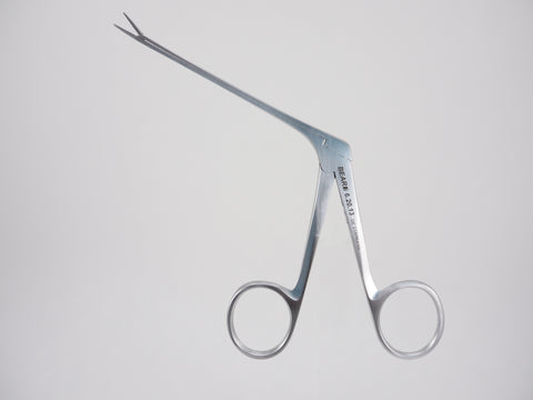 Hartmann Ear Alligator Forceps in 2 sizes with serrated tips. Perfect to use by ENT physicians to remove wax and foreign objects from the ear canal
