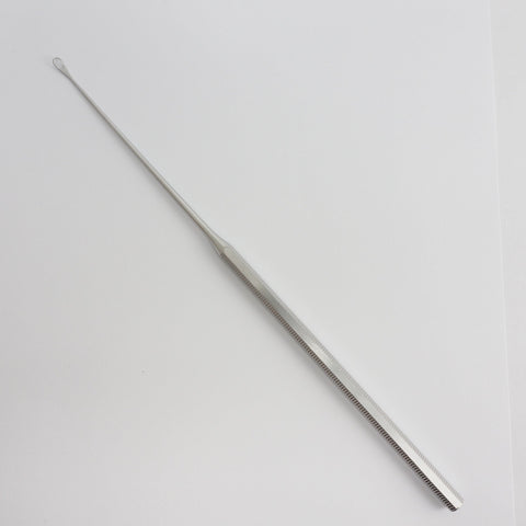 Sprague Ear Curette with smooth tip. Also known as Weber-loch curette and Ear loop