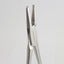 Mayo-Hegar Needle holder with crosshatched surface on tips to provide a secure grip