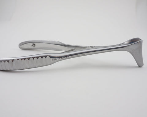 7.14.02 Vienna Nasal Specula with grooves on handles for a better grip. German Made Stainless Steel specula